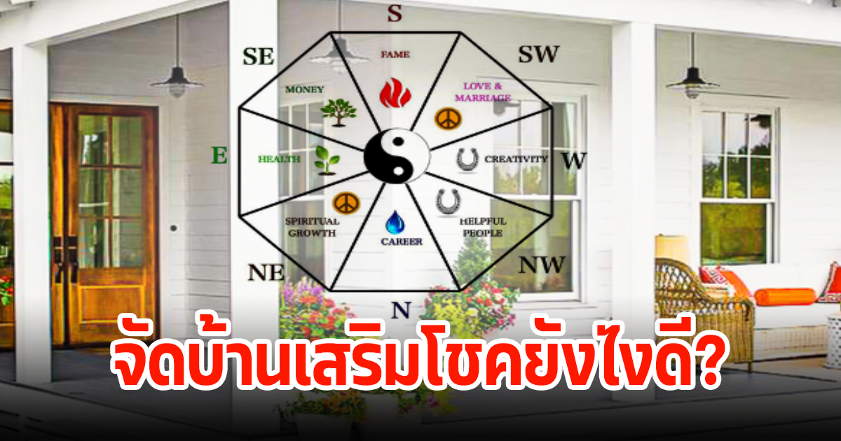 จัดฮวงจุ้ยบ้านเรียกทรัพย์ เสริมโชคลาภ แบบไหนดี