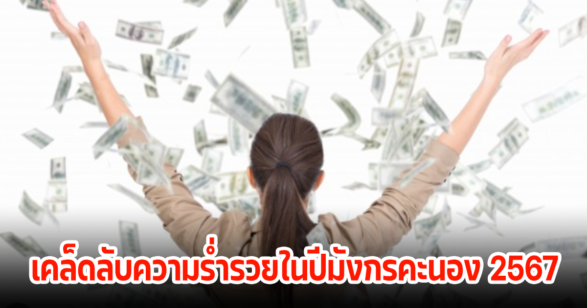 แนะนำ เคล็ดลับความร่ำรวยในปีมังกรคะนอง 2567