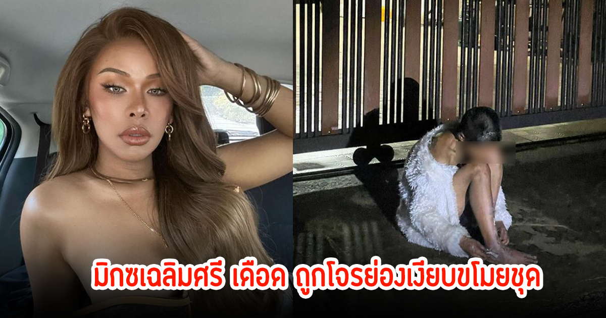 มิกซ เฉลิมศรี เดือดจัด ถูกโจรย่องเงียบขโมยชุด โชคดีจับตัวได้ทัน