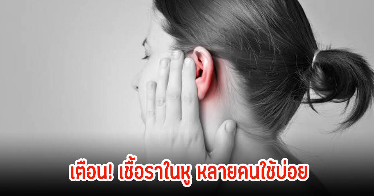 หมอเตือนให้ระวัง! 2สิ่งไม่ควรใช้บ่อย ไม่งั้นเชื้อราขึ้นหูแน่ คนยุคใหม่ชอบใช้มาก