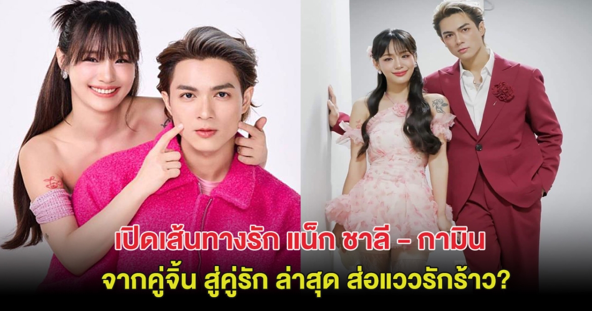 เปิดเส้นทางรัก แน็ก ชาลี - กามิน จากคู่จิ้น สู่คู่รัก ล่าสุด ส่อแววรักร้าว?