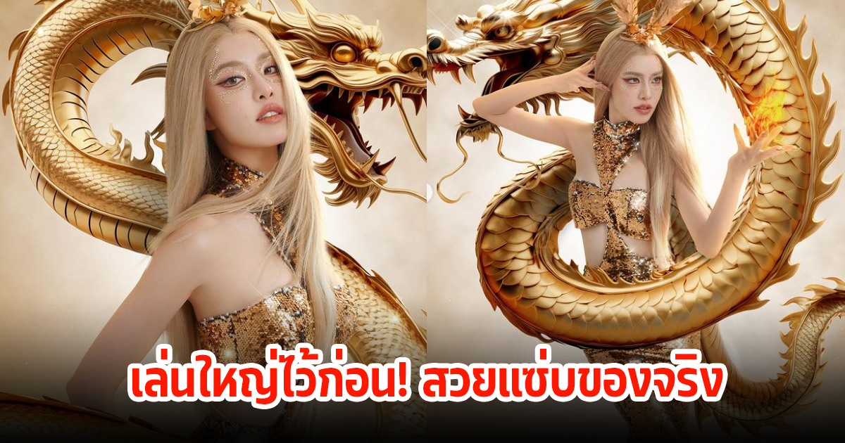 ทำถึงมาก! เกรซ กาญจน์เกล้า เผยลุตวันตรุษจีน น้อยหน้าไม่ได้จริงๆสวยแซ่บมาก คอมเมนต์สนั่นไอจี