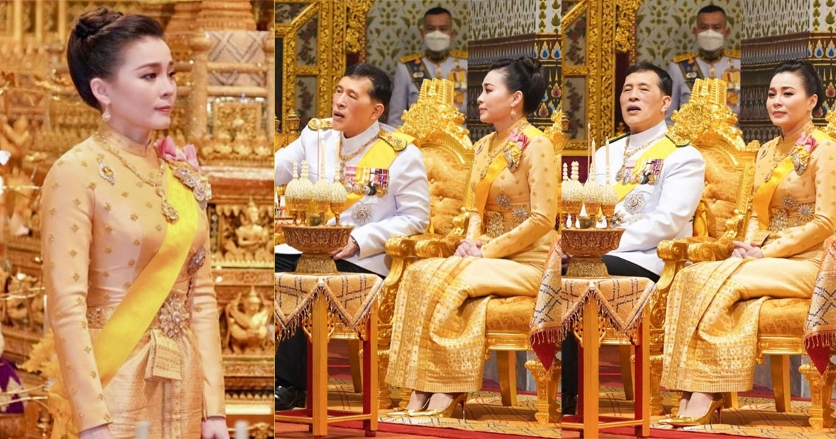 สง่างาม พระฉายาลักษณ์พระราชินีทรงฉลองพระองค์ชุดไทยบรมพิมาน